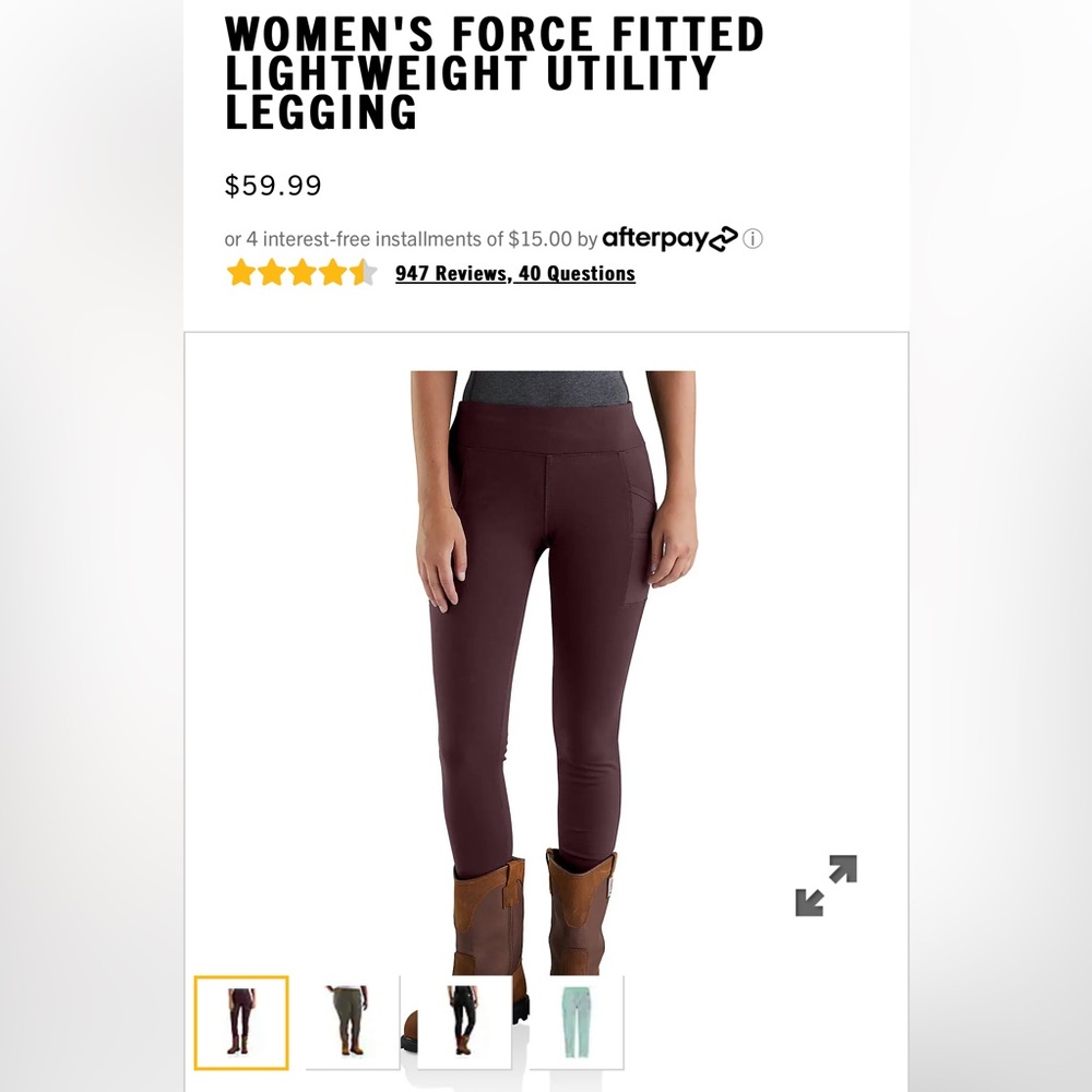 Carhartt leggings size XXL (20)